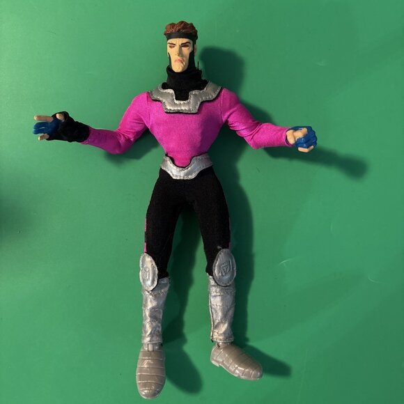Marvel Comics Gambit Famous Covers Series 8" Action Figure Toy Biz 1999 - Picture 2 of 7